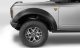 Bushwacker 20961-02 Black Extend-A-Fender Style Smooth Finish 4-Piece Fender Flare Set for 2021-2...