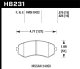 HAWK HP+ Brake Pad Sets