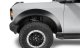 Bushwacker 20966-02 Black Extend-A-Fender Style Smooth Finish 4-Piece Fender Flare Set for 2021-2...