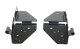Jeep CJ/YJ Windshield Hinge Pair 76-95 CJ and Wrangler YJ Powdercoat Black Kentrol