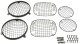 Jeep CJ Wire Mesh Guard Set 6 Pieces 76-86 CJ Powdercoat Black Kentrol