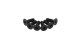 Jeep YJ/TJ Mirror Kit Pair 88-06 Wrangler YJ/TJ Powdercoat Black Kentrol