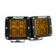 SAE J583 Compliant Selective Yellow Fog Light Pair D-Series Pro Street Legal Surface Mount Rigid ...