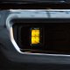 SAE J583 Compliant Selective Yellow Fog Light Pair D-Series Pro Street Legal Surface Mount Rigid ...