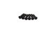 Jeep TJ Headlight Bezels Pair 97-06 Wrangler TJ Powdercoat Black Kentrol