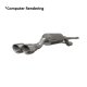 MM Cat-back Exhaust - Resonatd