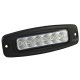 7.5 inch Oval Flush Mount Mini LED Flood Beam Auxiliary Light 10-30VDC