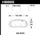 HAWK HPS 5.0 Brake Pad Sets
