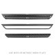 Go Rhino D10073T - Dominator Xtreme D1 SideSteps - BOARDS ONLY - Textured Black
