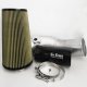 6.0 Cold Air Intake 03-07 Ford Super Duty Power Stroke Raw PG7 Filter No Limit Fabrication
