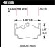HAWK DTC-60 Brake Pad Sets