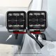 Go Rhino 732400T - XE Hood Mounts - Dogbone Bracket - Textured Black