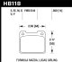 HAWK Blue 9012 Brake Pad Sets
