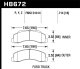 HAWK Ceramic Brake Pad Sets