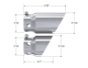 MBRP Univ Exhaust Pipe AL