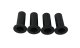Jeep CJ/YJ/TJ Door Hinge Liner CJ, YJ, TJ Textured Black Kentrol
