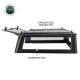 Expedition Truck Cap W/Full Wing Doors, Front and Rear Windows and 3rd Brake Light 14-24 GM 1500 ...
