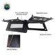 Expedition Truck Cap W/Full Wing Doors, Front and Rear Windows and 3rd Brake Light 14-24 GM 1500 ...