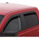 Auto Ventshade 894086 Low Profile Dark Smoke Ventvisor Side Window Deflector, 4-Piece Set for 19-...
