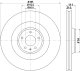 HELLA Brake Rotor