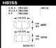HAWK Black Brake Pad Sets