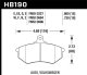 HAWK HP+ Brake Pad Sets
