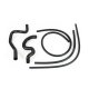 MM Silicone Hose - Radiator