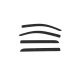 Auto Ventshade 894075-GBA Ventvisor Low Profile Black Side Window Deflector, 4-pc set for 2021-20...