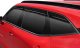 Auto Ventshade 896081 Low Profile Dark Smoke Ventvisor Side Window Deflector, 6-Piece Set for 19-...