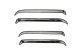 Auto Ventshade 12059 Ventshade with Stainless Steel Finish, 2-Piece Set for most 1973-1991 GM Ful...