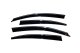 Auto Ventshade 794011 Low Profile Ventvisor Side Window Deflector with Chrome Trim, 4-Piece Set f...