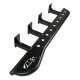 FJ Cruiser APEX Rock Sliders Black Powdercoat with Fill Plates 06-14 Toyota FJ Cruiser All Pro Of...