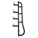 FJ Cruiser Rock Sliders 60.0 Inch Black Powdercoat without Fill Plates 06-14 Toyota FJ Cruiser Al...