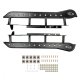 Tacoma APEX Rock Sliders Black Powdercoat with Fill Plates 05-Present Toyota Tacoma Access Cab Lo...