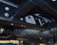 Tacoma APEX Rock Sliders Black Powdercoat with Fill Plates 05-Present Toyota Tacoma Access Cab Lo...