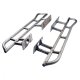 4Runner Rock Sliders Bare without Fill Plates 2010 and Up Toyota 4Runner All Pro Off Road