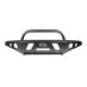 95-04 Toyota Tacoma APEX Front Bumper with LED Hoop Black Powdercoat Steel All Pro Off Road