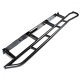 Tacoma Rock Sliders Black Powdercoat without Fill Plates 05-18 Toyota Tacoma and Double Cab Long ...