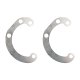 16-23 Toyota Tacoma Dual Swing Out Bumper Black Powdercoat All Pro Off Road