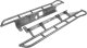 15-22 Chevy Colorado and 15-22 GMC Canyon HD Rock Sliders Short Bed Bare All Pro Off Road