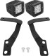 10-Present 4unner Ditch Light Brackets with Spot Lights All Pro Off Road