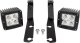 96-02 4Runner Ditch Light Bracket Kit with Flood Lights All Pro Off Road