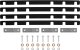 07-23 Toyota Tundra Overland Bed Racks Aluminum Black Powdercoat All Pro Off Road