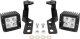 19-23 Toyota Rav4 Ditch Light Brackets with Flood Lights All Pro Off Road