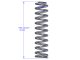 Jeep Wrangler 5.5 Inch Front Coil Springs 1997-2006 TJ/LJ & Jeep Cherokee 4.5 Inch Front Coil Spr...