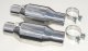 Universal High Flow 2.5 Inch Mini Catalytic Converters Metallic Substrate 304 Stainless Steel Pyp...