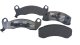 Claw Brake Pads Front 84 Ford Mustang Svo 82-87 Lincoln Continental All And 84-92 Lincoln Mark Vi...