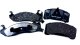 Claw Brake Pads Front 79-86 Ford Mustang All Exc Svo 87-93 Mustang All 2.3L W/Rear Drum And Vario...