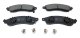 Claw Brake Pads Front Various Chevrolet 85-88 Camaro W/Perf Pkg 89-92 Camaro W/1Le Pkg 88-96 Corv...