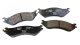 Claw Brake Pads Rear 01-08 Dodge Ram2500/3500 All 06-08 Ram 1500 Mega Cab (8- Lug) Baer Brakes
